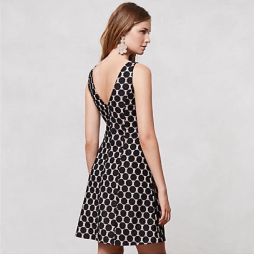 Anthropologie Weston Wear Romana Polka Dot Dress - Picture 2 of 6